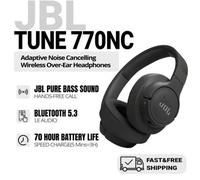 Shein TUNE 770NC - Auriculares inalámbricos over-ear con cancelación de ruido adaptativa y ambiente inteligente, Bluetooth 5.3, hasta 70 horas de duración d
