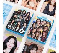 Shein TWICE THIS IS FOR World Tour 45 piezas Tarjetas Fotográficas LOMO, Tarjetas LOMO Estilo Tour TWICE THIS IS FOR Colección Completa de Fotos de Miembros