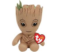 Shein Ty - Colección Marvel, Groot, Todos tus superhéroes favoritos en versión flexible, peluche suave para coleccionar, idea de regalo para jóvenes y mayor