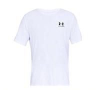 Shein UA Sportstyle Left Chest Logo Men's camiseta White