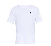 Shein UA Sportstyle Left Chest Logo Men's camiseta White