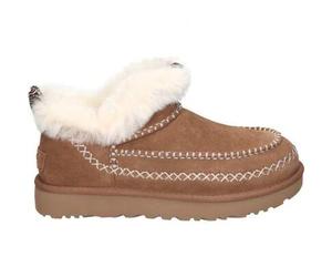Shein UGG | Botines UGG Classic Ultra Mini Alpine para Mujer - Botines Australianos en Color Marrón Chesnut - Botín Plano y sin Cierre - Con Borreguito - Có