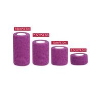 Shein Últimas 1 Rollo de 2.5cm/5cm/7.5cm/10cm X 4.5m Venda elástica autoadhesiva, venda deportiva, cinta deportiva, vendas autoadhesivas de varios colores,