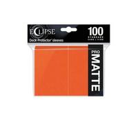 Shein Ultra Pro E-15619 Eclipse Standard Matte Sleeve 100 Pack-Pumpkin Orange