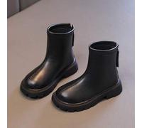 Shein Un par de botas cortas casuales, de moda, cómodas y versátiles para niños que se pueden combinar fácilmente con varios atuendos para el uso diario, sa