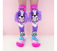Shein Un par de calcetines hasta la rodilla para niños con patrón 3D de cachorro y decoraciones de orejas. Calcetines para niños, calcetines divertidos, cal