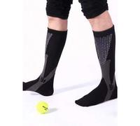 Shein Un par de medias deportivas de compresión mágicas para hombres y mujeres, medias para ciclismo, calcetines elásticos para la pantorrilla