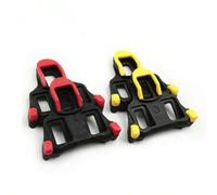 Shein Un par de placas de pedal de bicicleta de carretera SPD SL, placas de pedal autobloqueantes con flotación para zapatos de ciclismo, accesorios de bici