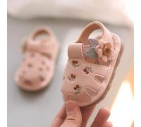 Shein Un par de sandalias para bebé llamadas "Calling Shoes" son zapatos cómodos y con diseño de dibujos animados que hacen sonido. Están diseñados con punt