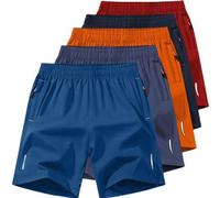 Shein Un par de shorts deportivos de secado rápido y delgados para hombre, nuevos para el verano 2025, para actividades al aire libre como senderismo, monta