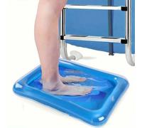 Shein Una pieza de una cubeta de limpieza de piscina portátil y almacenable, crucial para mantener piscinas sobre el suelo antes de su uso, azul, también si
