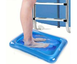 Shein Una pieza de una cubeta de limpieza de piscina portátil y almacenable, crucial para mantener piscinas sobre el suelo antes de su uso, azul, también si
