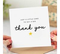 Shein Una tarjeta pequeña para expresar profunda gratitud, tarjeta de regalo para maestros y amigos, tarjeta de agradecimiento, regalo de agradecimiento lin