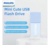 Shein Unidad de memoria USB Philips de 64GB con diseño adorable de gelatina y animal, memoria de almacenamiento de datos USB 2.0 como regalo