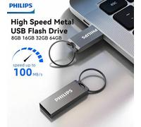 Shein Unidad flash Philips, 8G, 16G, 32G, 64G, 128G, múltiples capacidades para elegir, guarda tus preciosas fotos y videos, plug and play, puedes grabar tu