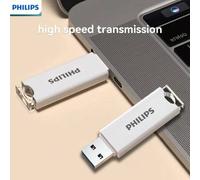 Shein Unidad flash USB 2.0 Philips Pendrive de 8GB, 16GB, 32GB, 64GB, 128GB, memoria portátil para fotos, videos, música y archivos