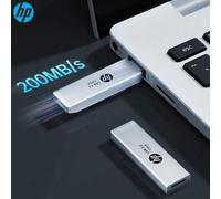 Shein Unidad flash USB3.2 de HP de 256GB, disco USB de metal de 128GB, mini pendrive de 64GB y 32GB, memoria USB para escritorio y portátil