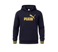 Shein United Men Hoodie Navy Blue