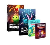 Shein Unstable Games, Happy Little Dinosaur - Expansión para 5-6 jugadores, Juego de fiesta, Juego de cartas, 2-6 jugadores, 30-60 minutos, (El color puede