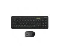 Shein UNYKAch Kit Teclado y Ratón Inalámbricos MK212 Pro Slim 105 Teclas Membrana, USB Wireless 2.4 GHz, 1600 dpi, Silencioso, Ergonómico, Windows, Mac, And