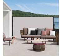 Shein VA-Cerulean Toldo lateral extensible protección visual protección contra el viento toldo de pared lateral de tela para terraza y balcón, 160x300cm / 1