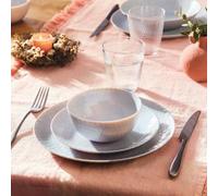 Shein vajilla gris luminarc opal con vasos y cubertería para 6 personas, 48 piezas - 6 pewrsonas apartamento brillo 1 vajilla vidrio, 6 vasos altos vidrio y