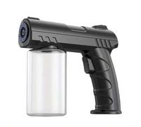 Shein Vaporizador de desinfección con luz azul nanotecnológica de mano, pistola rociadora de esterilización UV, alto volumen de niebla, larga distancia de r