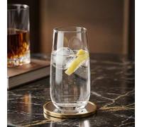 Shein Vaso de vidrio texturizado, gran capacidad, vaso creativo para bebidas para uso doméstico, vaso de jugo corrugado transparente, varios estilos disponi