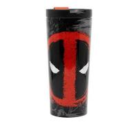 Shein Vaso Termo Acero Inoxidable Deadpool Marvel 425Ml Vaso de Diseño Moderno y Funcional | Ideal para Bebidas Frías y Calientes | Vaso Apto para Uso Diari