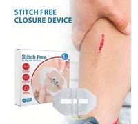 Shein Vendas adhesivas para el cierre de heridas sin sutura - Cinta de cuidado de heridas amigable con la piel, no invasiva para el botiquín de emergencia