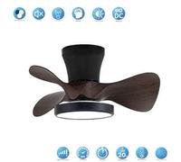 Shein Ventilador DC CANDY negro LED Dimable con memoria de color AkunaDecor