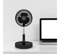 Shein Ventilador inalámbrico portátil Jocca plegable y telescópico, altura regulable 36-97,5â¯cm, 4 modos de viento, temporizador 4h, mando a distancia,
