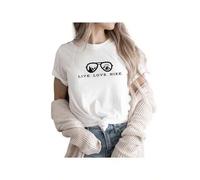 Shein Verita Culture Live Love Hike Women's Nature Camping Mountain Hiking Lovers Shirt Adventure Wild Outdoor Graphic Tees Tops