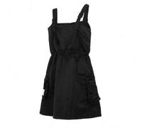 Shein Vestido casual con camiseta de tirantes y falda con estampa de trébol, cintura elástica, mono de verano para mujer HL9066