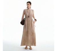 Shein Vestido casual elegante y minimalista de estilo francés refinado, apropiado para la oficina, el trayecto, la playa, festivales de música, tardes de té