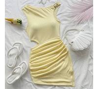 Shein Vestido de novia informal, estilo vacacional, para boda en la playa, para invitado de graduación, brunch, Día de San Patricio, Semana Santa, festival