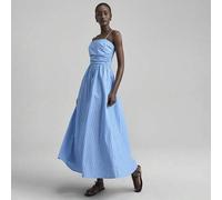 Shein Vestido largo casual de unicolor sin mangas para mujer, primavera/verano 2026, adecuado para el Día de San Juan en la playa, vacaciones, festival de m