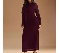 Shein Vestido negro mini de talla grande para mujer, adecuado para uso diario, ir al trabajo, salidas, citas, té de la tarde, vacaciones, vestido francés, v