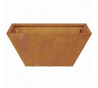 Shein vidaXL Maceta de jardín en forma de bol Rouillé 35 x 35 x 15 cm