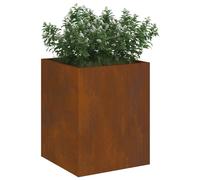 Shein vidaXL Maceta de jardín Rouillé 50 x 32 x 40 cm Acier corten