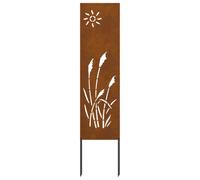 Shein vidaXL Panel de jardín decorativo Rouillé 32 x 140 cm
