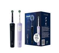 Shein Vitality Pro Electric Toothbrush Duo Set Black and Pink