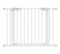Shein VOUNOT® Puertas de 75-108 cm Barrera para Perros sin Perforación Blanca