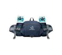 Shein WATERFLY Bolsa de cintura com suporte para garrafas, alça ajustável, bolsa para treino de cães, compartimento para telemóvel, impermeável, para caminh