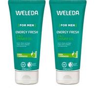 Shein WELEDA Bio Gel de ducha y champú 3 en 1 Energy Fresh - Cosmética natural Jabón de ducha y cuidado del cabello con aroma a limón y madera de cedro. Gel