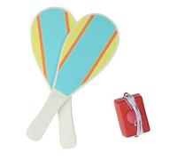 Shein Well Home Set de raquetas de playa compuesto por tres piezas ideales para disfrutar al aire libre