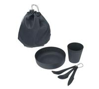 Shein WellHome Juego de 6 Piezas de camping: Bol 730ml, Taza 330ml, Bolsa de almacenaje y 3PCs de cubiertos en Gancho. Envio gratis 24/72h.