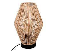 Shein Wellhome - Lámpra de sobremesa 'Aissa Nature' estructura metálica H.32cm. Envío gratuito en 24/72h