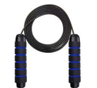 Shein With Ball Bearings Adjustable Speed Wire Jump Rope Workout with Foam Handles for Fitness Home Workouts and Slim Body