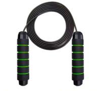 Shein With Ball Bearings Adjustable Speed Wire Jump Rope Workout with Foam Handles for Fitness Home Workouts and Slim Body